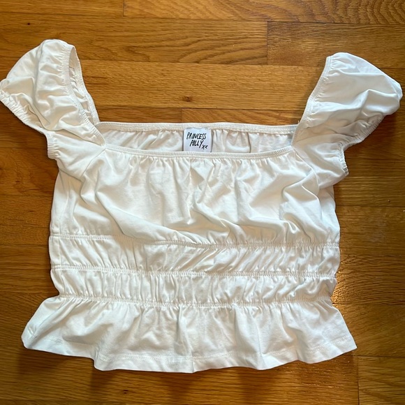 Princess Polly puffed sleeve top - Picture 1 of 4